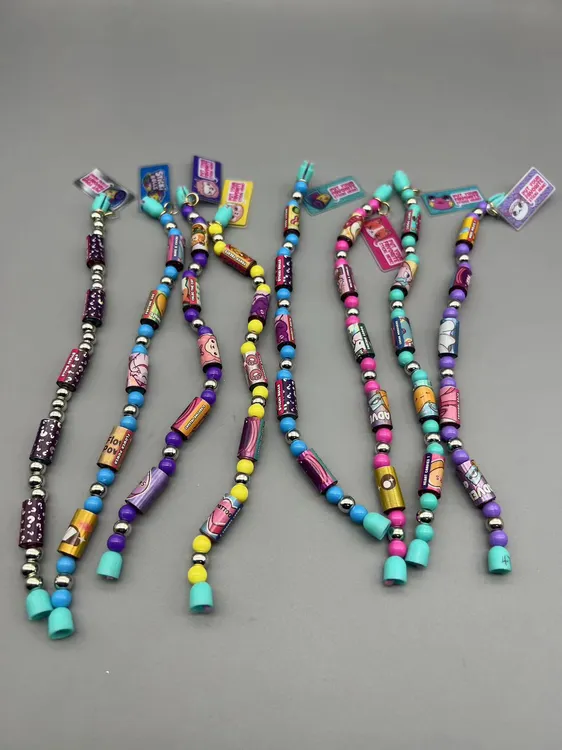 贴纸手链卡通创意手环DIY贴纸胶带串珠手账贴贴乐随身贴手串