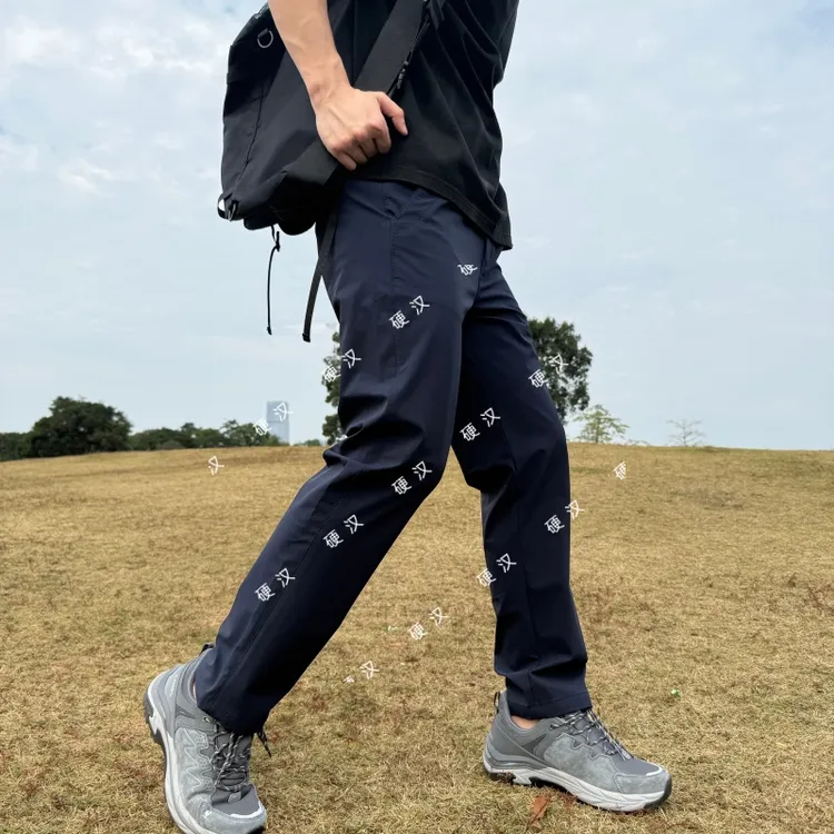 男士秋冬季户外战术工装裤加厚高弹力5口袋高腰宽松直筒长裤5130