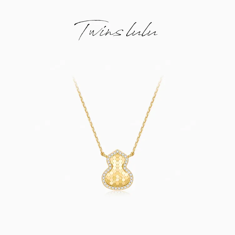 TWINS LULU 【葫芦】2026年新款简约时尚单颗葫芦项链TSJ9899