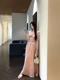 EIA一尧【高智女主】气质高级知性掐腰上衣+半裙显瘦贵气松弛套装女