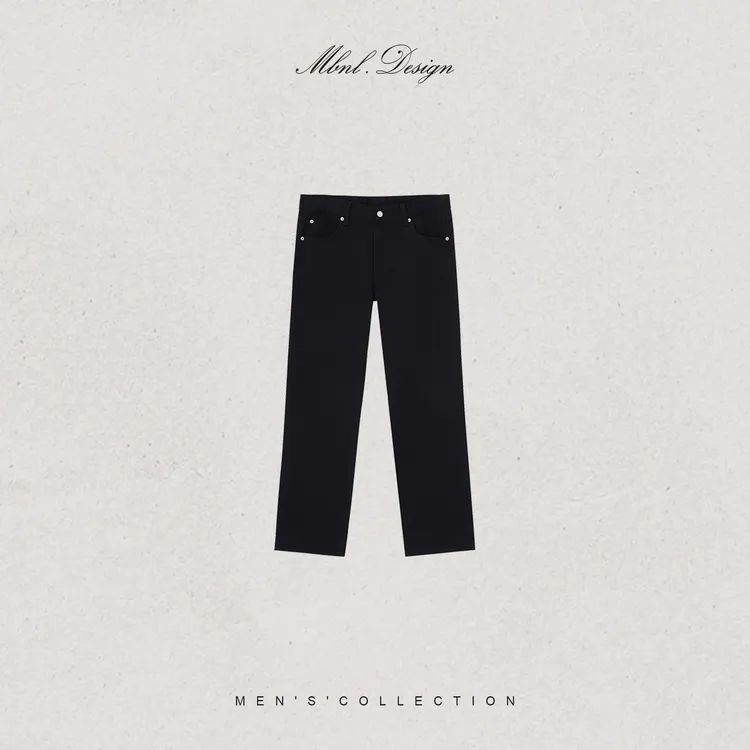 MBNL-F「LP.Atelier」秦磊男装100棉3D立体剪裁牛仔裤LL-WSKZ2069