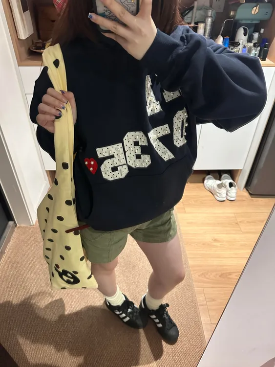 春秋时尚薄款连帽卫衣大码女装韩版东大门宽松纯棉冬季加绒打底衫