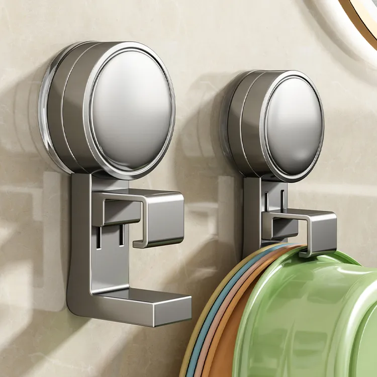 脸盆挂钩脸盆收纳架卫生间吸盘免打孔挂盆浴室挂盆洗脸盆收纳架子