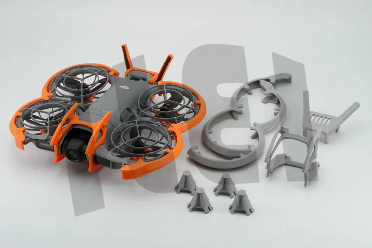 neo2保护罩 云台保护罩 云台防撞梁全套防护配件 夜航灯 配件合集