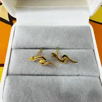 【夏夏专享】足金999饰品 时尚耳钉 2.00 GP