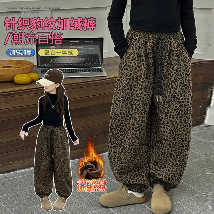 裤子潮流冬季通用中大童