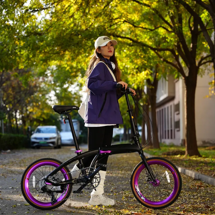 jeep折叠车自行车男女通勤亲子骑行全新升级配置轻便出行易携带