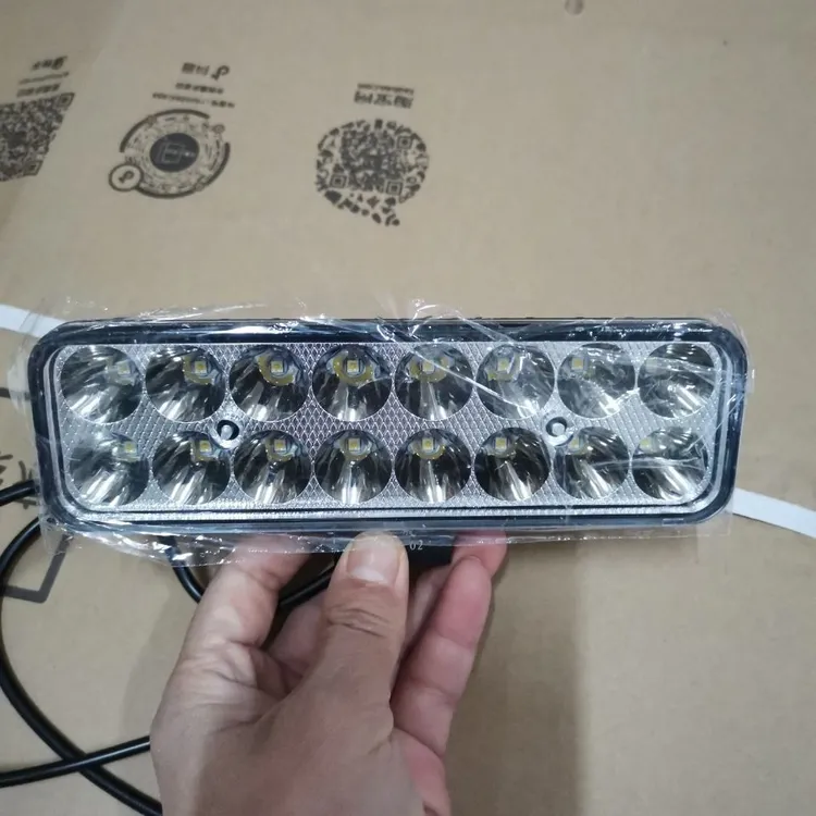 犀利眼长条电动车LED灯前大灯摩托车改装防水超亮强光射灯