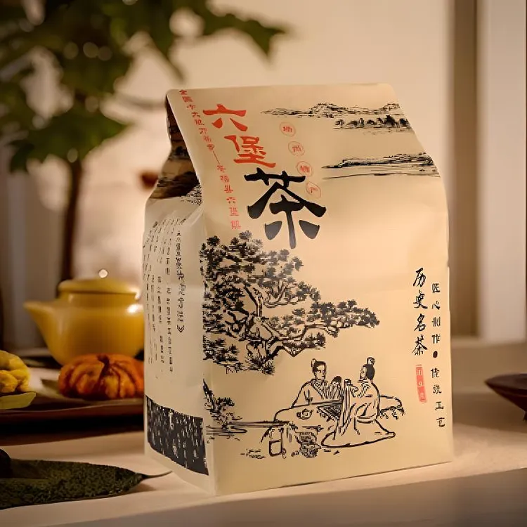 2002红豆韵六堡茶广西特产黑茶陈香醇厚古法工艺正宗高山耐泡好茶