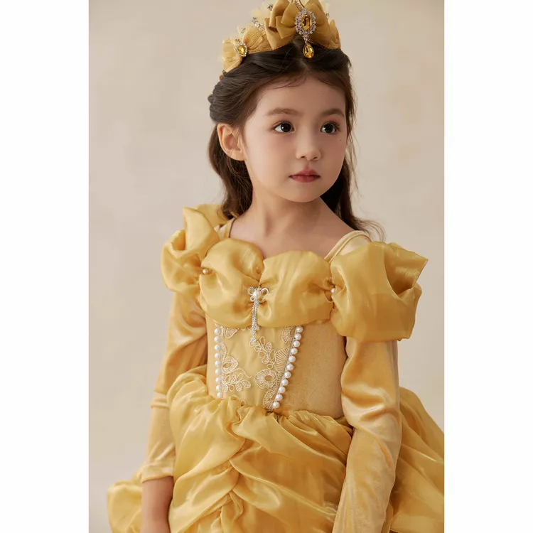 SONNYKIDS 女童秋冬复古宫廷风贝儿公主裙发箍