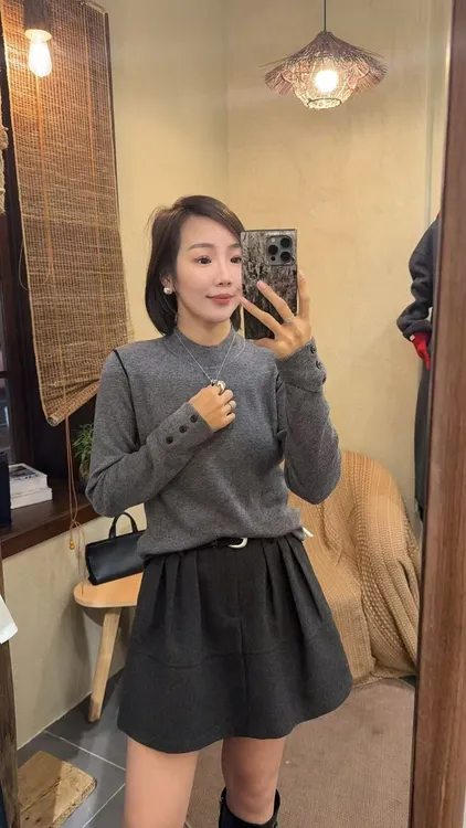 三粒扣袖打底116-99570