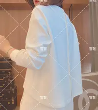 雪姐服饰「后背一排扣卫衣」新款圆领后背一排扣设计感卫衣休闲百搭