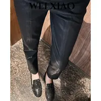 微笑家 极简系列 【雾面皮】唐装裤系类