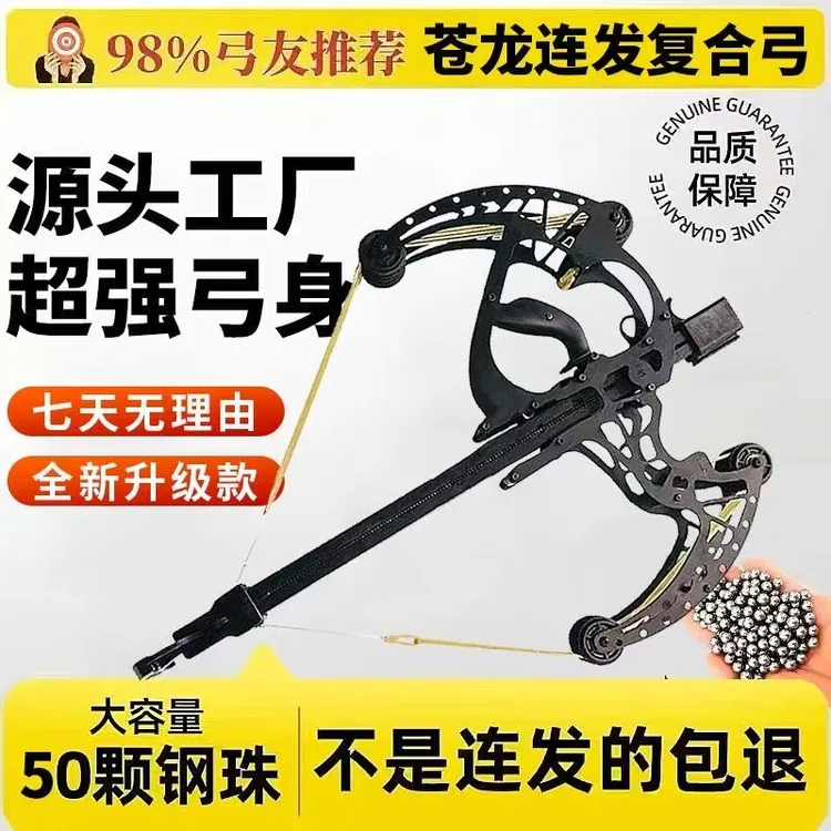 2025款新款臂力训练器材苍龙三代两用复合弓