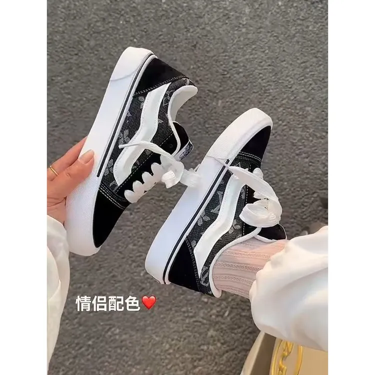 品质风格新潮品质复古运动鞋情侣运动鞋2025春秋季新款运动情侣多