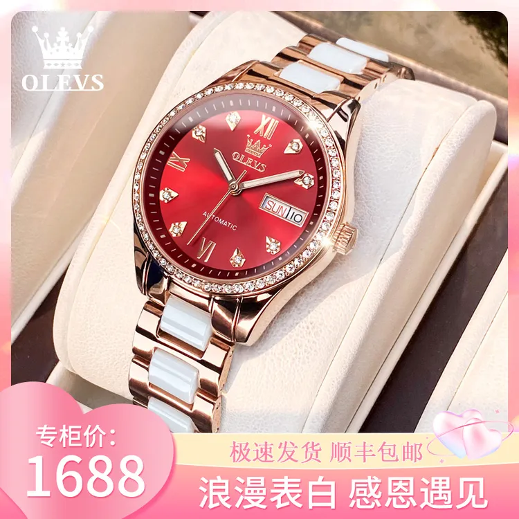 瑞士正品名牌名女士手表女款机械表千金风气质小众防水女士机械表