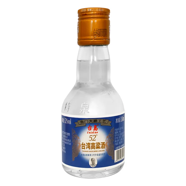 taidao/台岛台湾高粱酒白酒高度浓香型小酒52度150ml*1瓶
