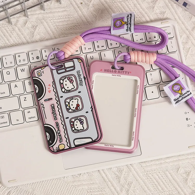 原创Kitty猫巴士公交卡套汽车NFC钥匙卡保护壳卡通校园学生饭卡套