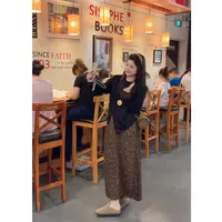 套装女款爆款2025新款高级感大码时尚两件套洋气上衣女豹纹半身裙