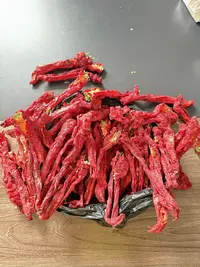 新疆焉耆红皱皮辣椒自然晾晒肉厚香甜微辣