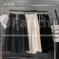 杨杨 UF-8792小众显瘦阔腿休闲裤