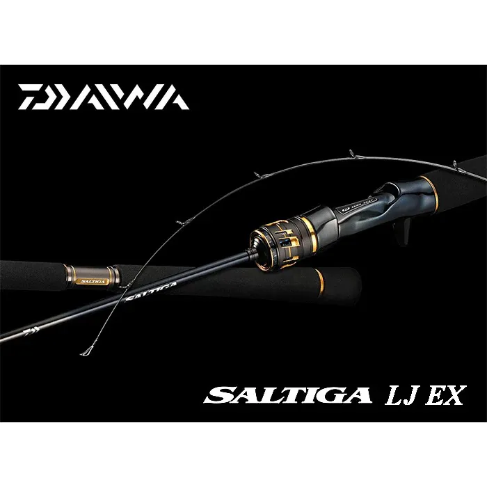 DAIWA达亿瓦25新款SALTIGA LJ EX赛尔迪迦轻量铁板竿独节海钓竿 