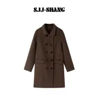 SJJ-SHANG【瓦纳卡冬日】南非进口奥尔良希尔100%羊毛大衣q135601p