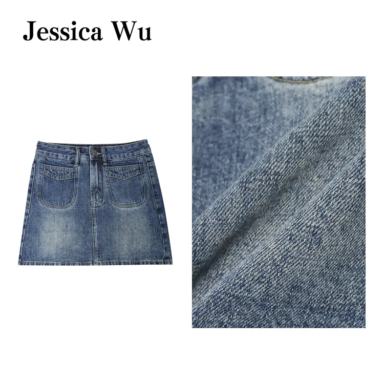 JESSICA WU版型显瘦超正！定织土耳其进口棉复古腔调时髦牛仔短裤