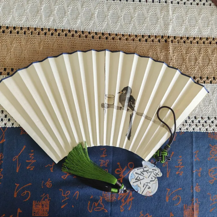 闲来无事扇面 背面可题字