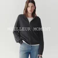 MM麦檬/CleanFit时髦实穿_定纺羊毛针织开衫26春新5H1930761