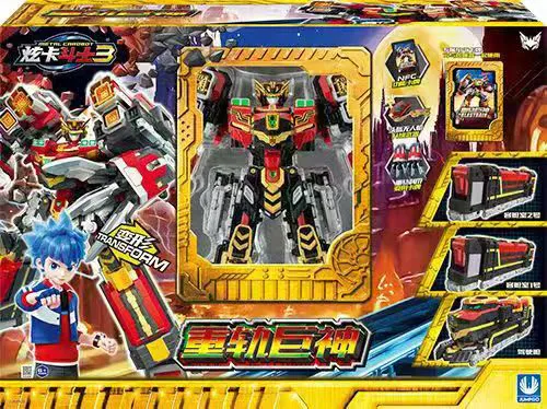 正版炫卡斗士3第三季玩具男孩2儿童旋机甲银翼骑士飞机变形机器人