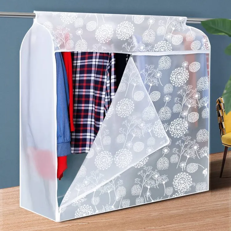 全封闭衣服防尘罩大衣挂式防尘袋家用落地挂衣袋衣柜西服防潮衣罩