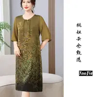 DJ787夏季气质百搭中长款连衣裙女