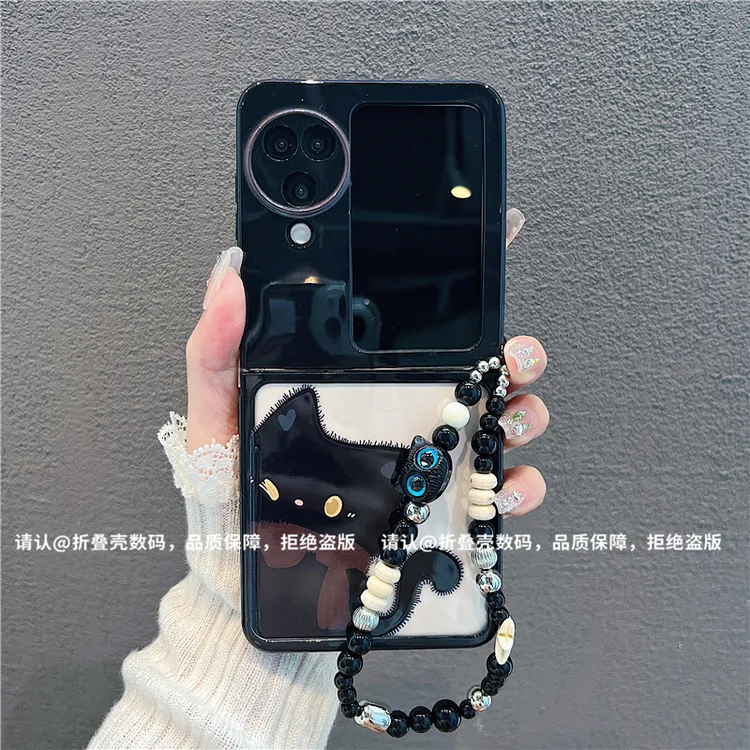（OPPOfindN3flip系列)折叠奶油壳适用OPPOfindN3flip手机壳防摔潮