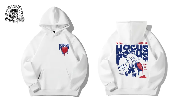 油墨玩家 Ins魔法小男孩 数码直喷 印花纯棉长袖卫衣