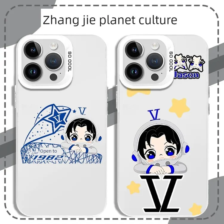 适用张杰高级感苹果16华为pura70行星文化周边iPhone15Prom手机壳