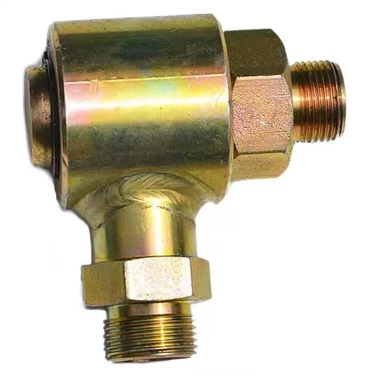 油缸转换接头液压油缸油管360度旋转万向接头