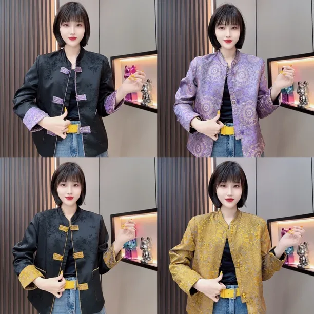 敏宝儿➕1755新花色两面穿外套