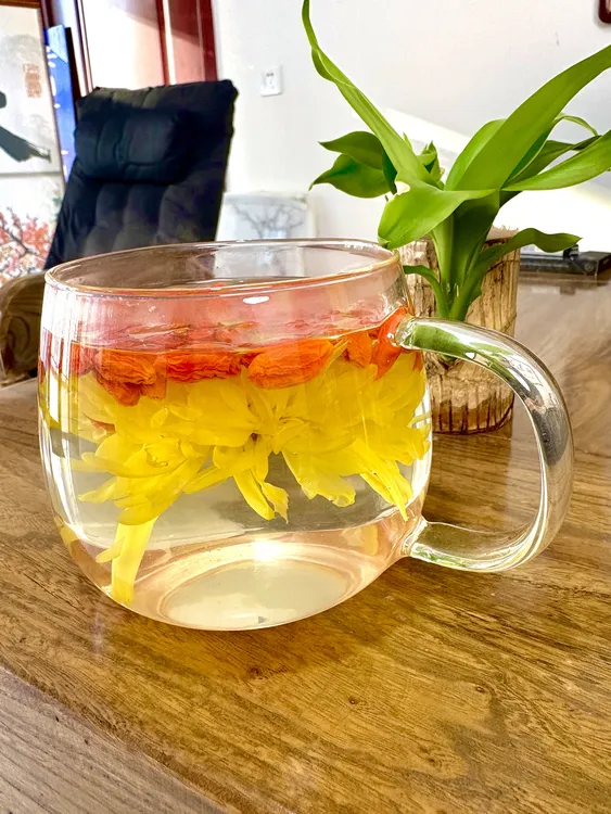 金丝皇菊40大朵枸杞300克组合