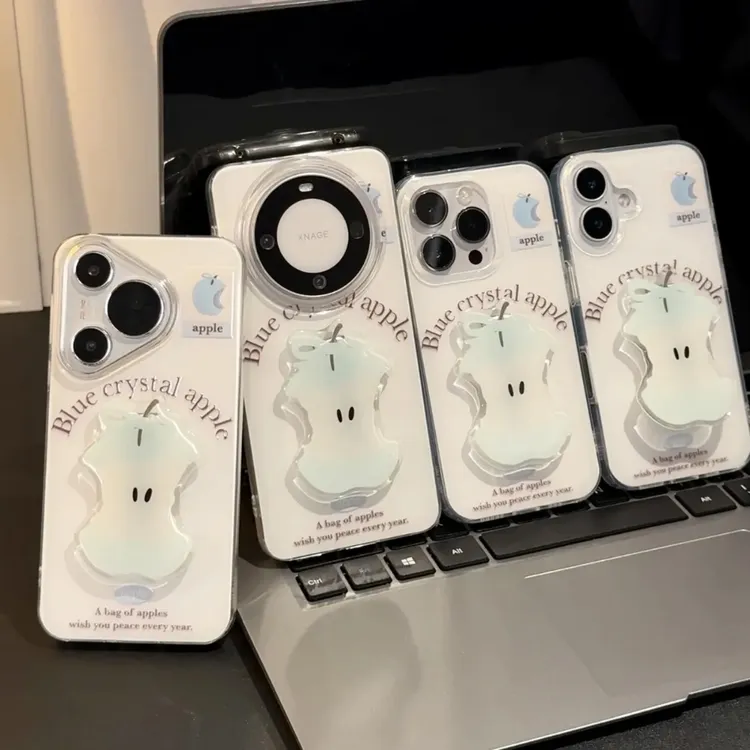 BANCAaplle青苹果核支架苹果16promax手机壳华为vivo小米oppo