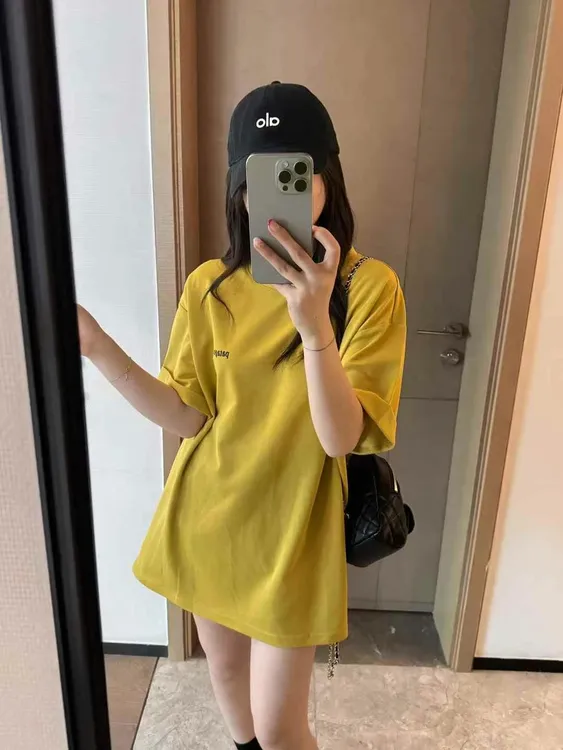 露背短袖T恤女2025夏季新款宽松显瘦气质百搭上衣长款甜辣妹镂空