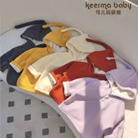 【可儿妈】秋冬新款婴幼儿宝宝洋气加绒巫师帽连帽加厚韩版