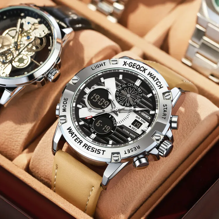 多功能男士手表防水夜光电子高颜值腕表潮流经典款男手表