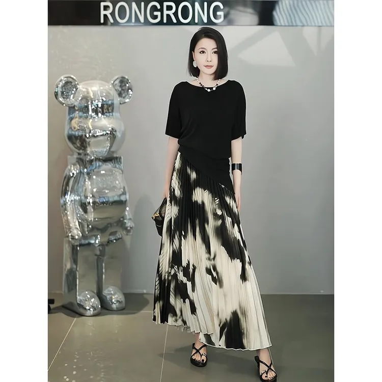 时尚套装裙女2025新款今年流行欧货气质漂亮女神范夏装搭配一整套