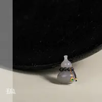 单坠/紫福|和田玉*18K金镶嵌CCB25092619多样性发其一