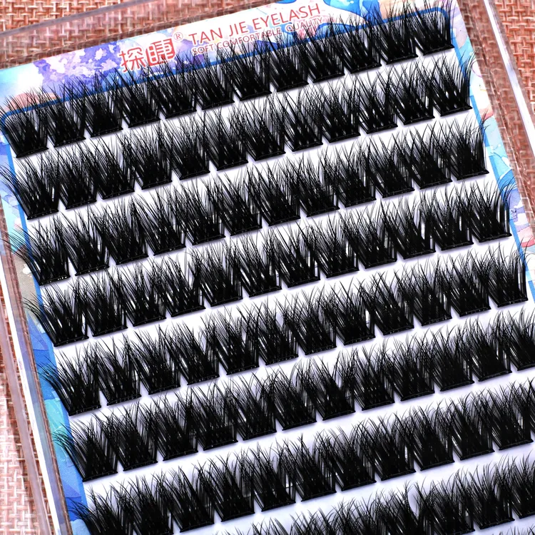 免胶假睫毛推荐5d浓密款适合新手的十排假睫毛分段式自然浓密卷翘