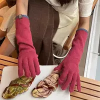 A572 韩系针织手套袖套保暖