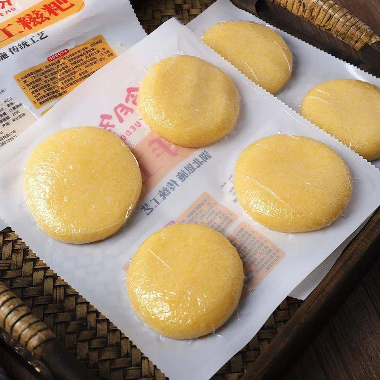 【24个】手工玉米糍粑 粗粮粑粑年糕营养代餐商品图