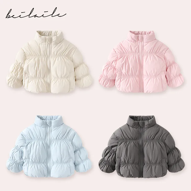 【高充绒三防石墨烯花苞羽绒服 小乐妈】婴儿童男女宝宝羽绒外套G25