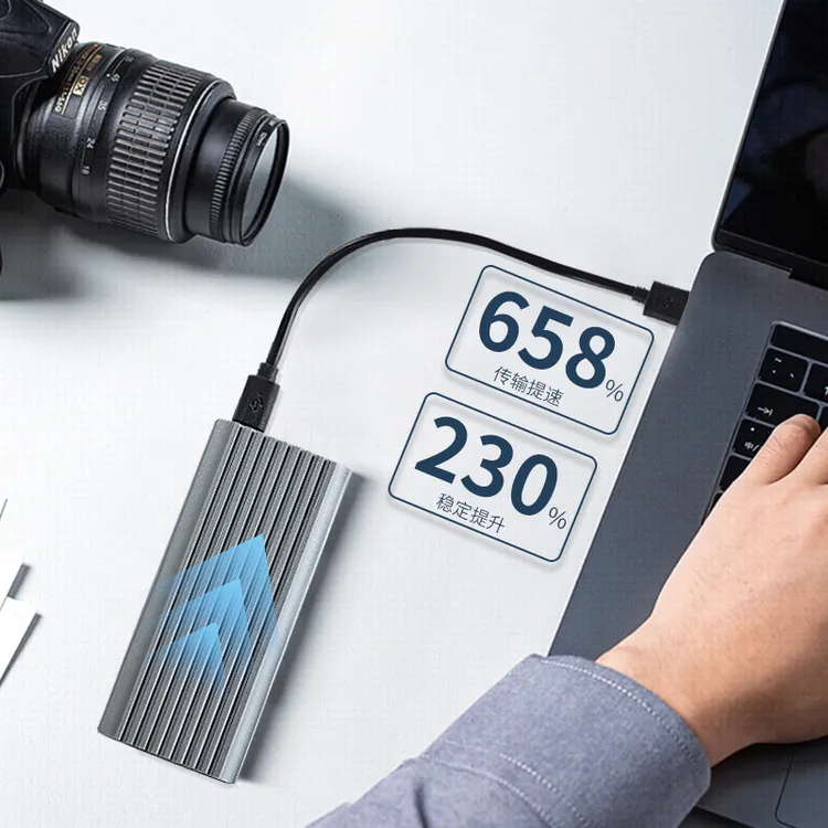 西数大容量移动硬盘固态高速读写小巧便携家庭数据存储固态硬盘